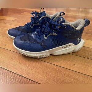 Under Armour Women’s  Blue and White Athletic Shoes